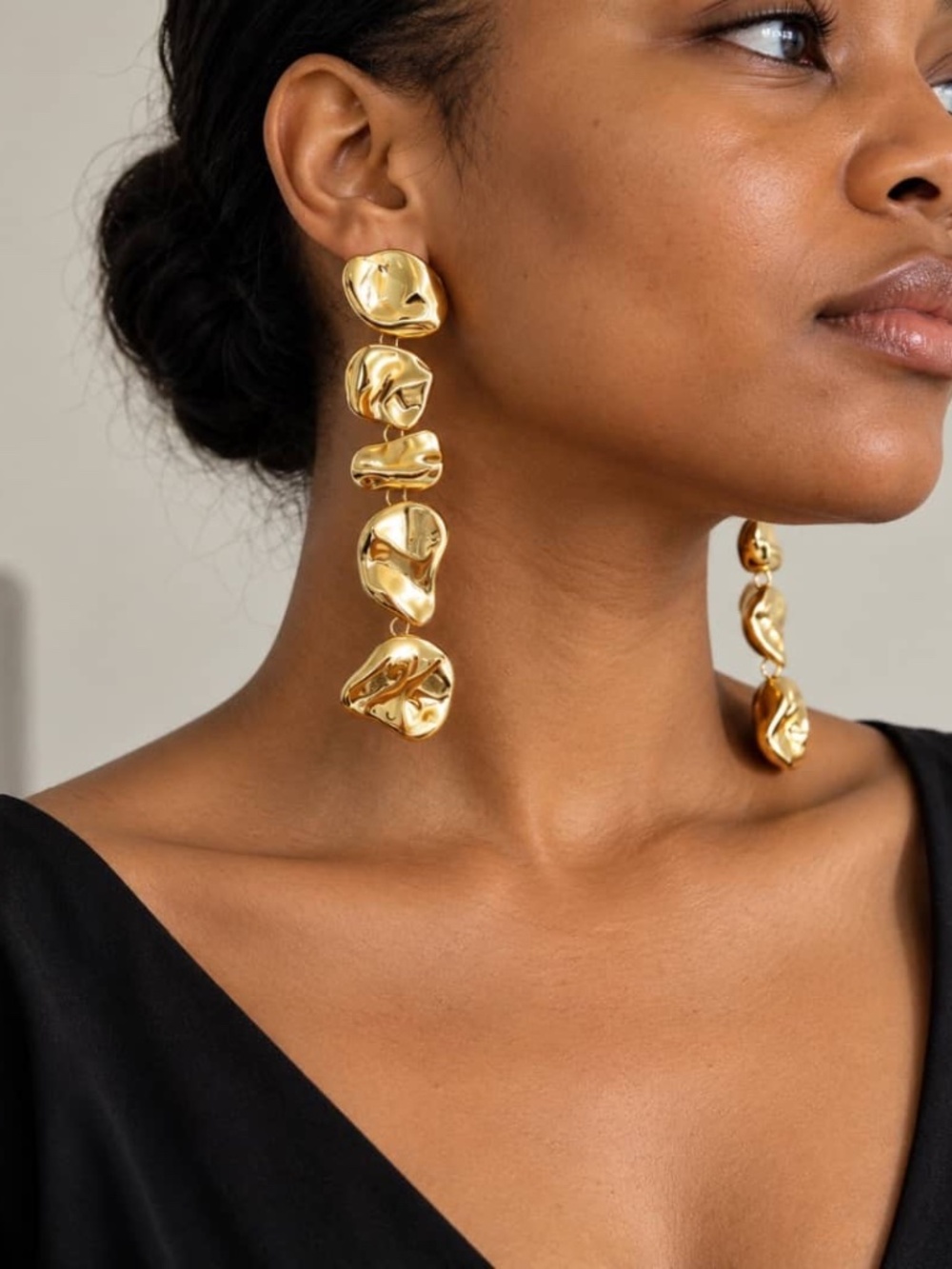 European & American Vintage Style Shiny earring